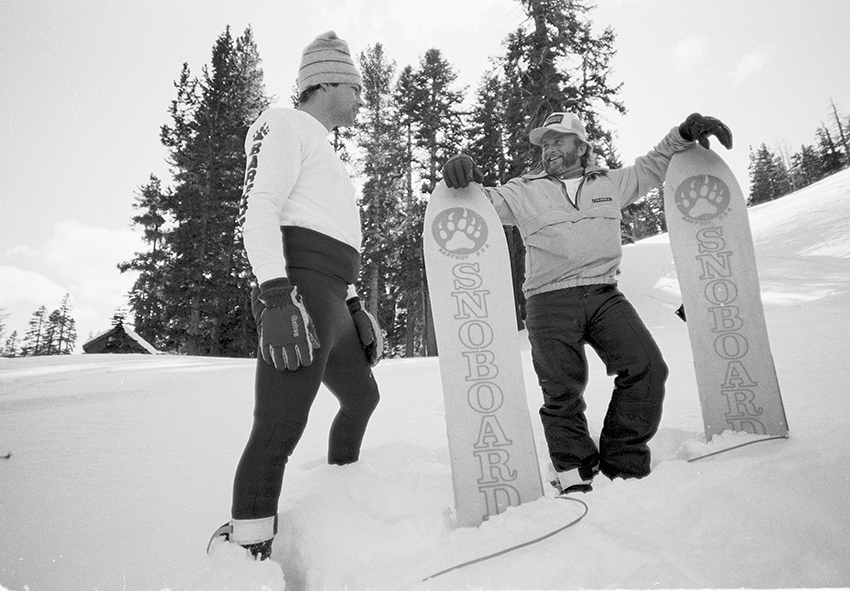 Snowboarding v roku 1985