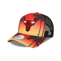 Pánske šiltovky - New Era 940 Trucker NBA Summer City Chicago Bulls