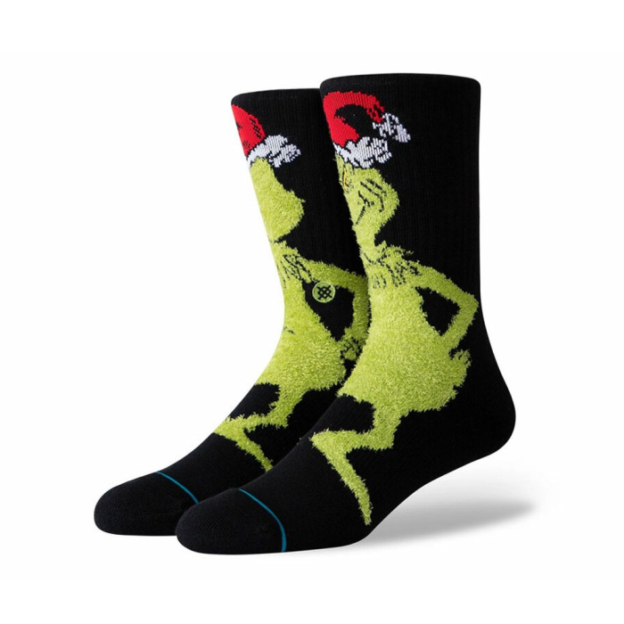 Vysoké ponožky dámske - Stance Mr Grinch Black