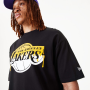 Tričká - New Era NBA Drip Logo os Tee Los Angeles Lakers
