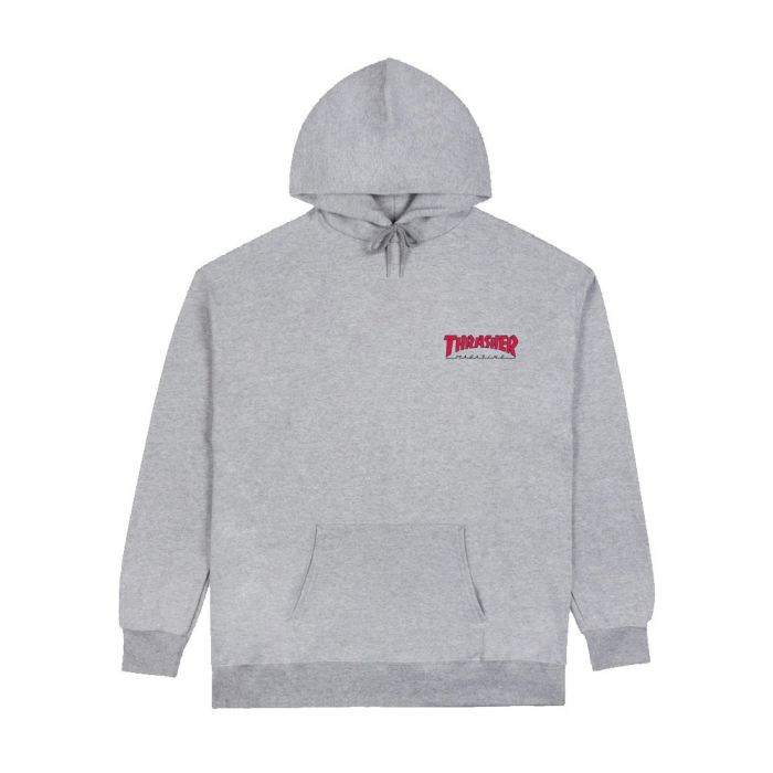 Mikiny - Thrasher Little Outline Hoodie