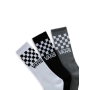 Ponožky Vans Classic Check Crew Black/White 3-Pack 38/42