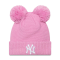 Čiapky - New Era Knit Medium Kids MLB Double Pom Beanie New York Yankees