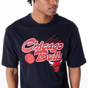Tričká - New Era NBA Script Os Tee Chicago Bulls