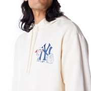 Mikiny - New Era MLB Food Graphic Os Hoodie New York Yankees
