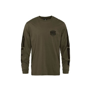 Tričká dlhý rukáv - Horsefeathers Tall Typo LS T-Shirt
