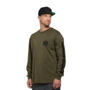 Tričká dlhý rukáv - Horsefeathers Tall Typo LS T-Shirt