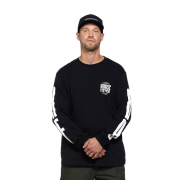 Tričká dlhý rukáv - Horsefeathers Tall Typo LS T-Shirt