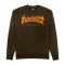 Mikiny - Thrasher Inferno Crewneck
