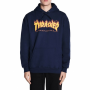 Mikiny - Thrasher Flame Hood