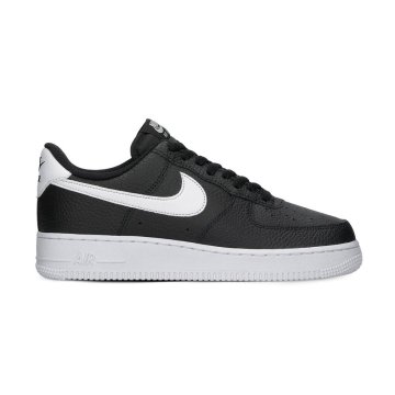 Tenisky - Nike Air Force 1 Low '07 "Black White Pebbled Leather"
