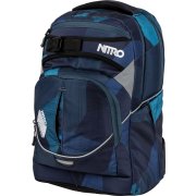 školní batoh NITRO SUPERHERO fragments blue