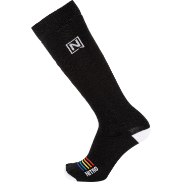 ponožky NITRO CLOUD 1 UNISEX SOCKS black Velikost: XL