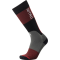 ponožky NITRO CLOUD 5 MEN'S SOCKS charcoal-black-red Velikost: L