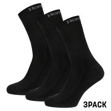 DELETE 3PACK SOCKS (black) velikost 11 - 13