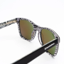 FOSTER SUNGLASSES (zebra/mirror green)