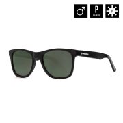 FOSTER SUNGLASSES (gloss black/gray green)