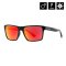MERLIN SUNGLASSES (gloss black/mirror red)
