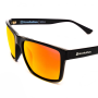 MERLIN SUNGLASSES (gloss black/mirror red)