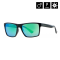 MERLIN SUNGLASSES (gloss black/mirror green)