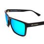 MERLIN SUNGLASSES (gloss black/mirror green)