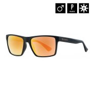 MERLIN SUNGLASSES (matt black/mirror orange)