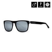 KEATON SUNGLASSES (gloss black/mirror white)