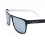KEATON SUNGLASSES (gloss black/mirror white)