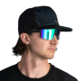 SCORPIO SUNGLASSES (matt black/mirror green)
