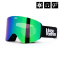 COLT GOGGLES (black/mirror green)