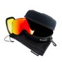 EDMOND GOGGLES (black/mirror red)