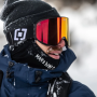 EDMOND GOGGLES (black/mirror red)