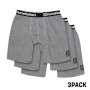 DYNASTY LONG 3PACK BOXER SHORTS (heather gray) velikost L