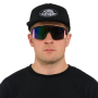 RECOIL BIKE SUNGLASSES (matt black/mirror green)