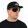 RECOIL BIKE SUNGLASSES (transparent gray/mirror green)
