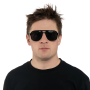 CORP SUNGLASSES (gloss black/gray)