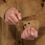 DOUGH SHIRT (camel corduroy) velikost L