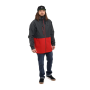 CLOSTER II JACKET (phantom/lava red) velikost S