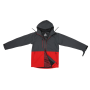 CLOSTER II JACKET (phantom/lava red) velikost S