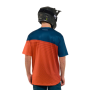 QUANTUM BIKE JERSEY (petrol/burnt orange) velikost L