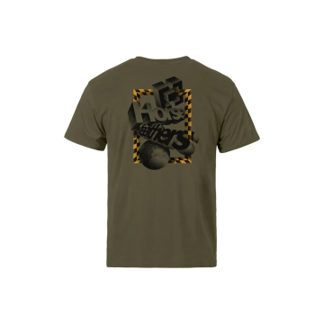 BLOCKS T-SHIRT (burnt olive) velikost M