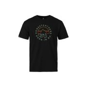 LINE CIRCLE T-SHIRT (black) velikost M