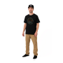 LINE CIRCLE T-SHIRT (black) velikost M