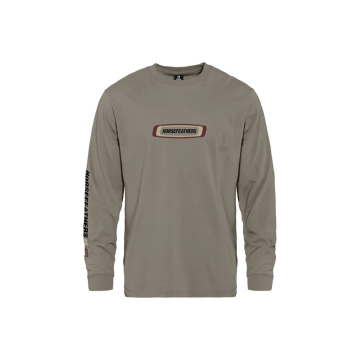 RACEWAY LS T-SHIRT (taupe) velikost L