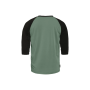 ROLLIN RAGLAN T-SHIRT (iceberg green/black) velikost L