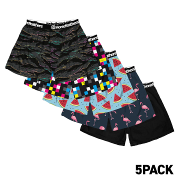 FRAZIER 5PACK BOXER SHORTS (bundle 2) velikost L