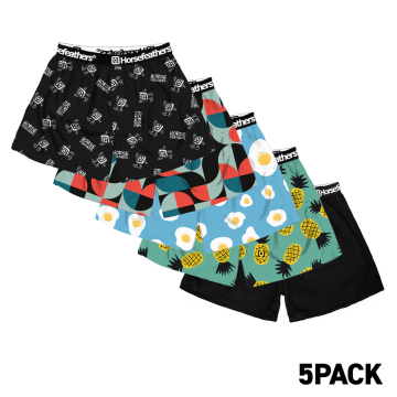 FRAZIER 5PACK BOXER SHORTS (bundle 3) velikost L
