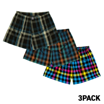 SONNY 3PACK BOXER SHORTS (bundle 5) velikost L