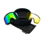 HUCK GOGGLES (black/mirror green)