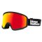 HUCK GOGGLES (black/mirror red)